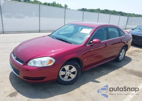 2009 Chevrolet Impala 3.5L Lt из США, поврежденный, VIN 2G1WT57N891301836